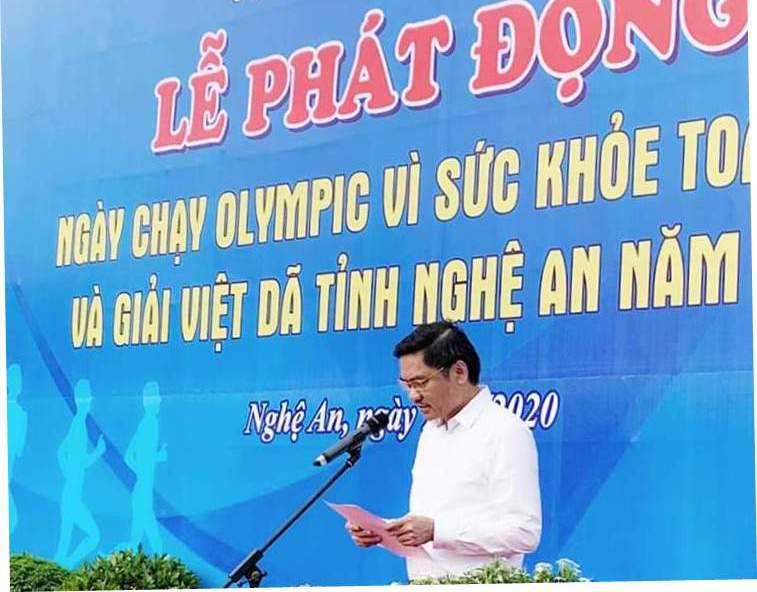 Nghệ An phát động ngày chạy Olympic vì sức khỏe toàn dân và giải Việt dã tỉnh Nghệ An năm 2020